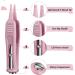 Infant Nose Cleaning Tweezer with LED Light - Safe & Effective Booger Plier | 4-Piece Set for Ear, Nose, Navel Cleaning | Relieves Stuffy Nose - Buy Online on GoSupps.com