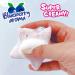 INKEE Foamy Star Bath Bombs for Kids | Set of 2 Star-Shaped Blueberry Scented Creamy Bath Bombs in 2 Colors - Perfect for Fun Bath Time - Buy Online on GoSupps.com