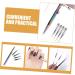 minkissy 1 Set Nail Art Drawing Pen Nails Brush Pen Nail Design Liner Nail Salon Supplies Manicure Painting Manicure Tools Manicure Drawing Tool Nail Painting Design Brush Painted - Buy Online on GoSupps.com