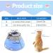 Cat Cone Collar Soft Cat Recovery Collar Soft Collar Cone After Surgery Protect The Neck Anti Lick for Puppies Small Dogs and Cats Blue S - Buy Online on GoSupps.com