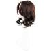 EREE HAIR Women 14" Natural Wave Hair Topper Clip in Hair Piece Replacement Middle Part Top Crown Topper Hair Extensions Wiglet Hairpieces for Thinning Hair Dark Brown - Buy Online on GoSupps.com
