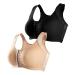 Clothing Ladies Comfortable Sexy Front Buckle Without Steel Ring Tank Top With Bustier Integrated M Bk3