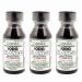 Germa White Iodine Tincture. First Aid Antiseptic. For Minor Scrapes Cuts Bruises and Burns. Prevents Skin Infection. 1 oz. Pack of 3