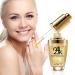 24K Gold Face Essence with Hyaluronic Acid Serum for Anti-Aging and Wrinkle Reduction - Moisturizing and Firming Treatment for Skin Care - Buy Online on GoSupps.com