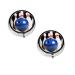 (Bowling) Round Pill Box 3 Compartment Pill Box Mini Decorative Pocket Purse Portable Travel Medicine Tablet Vitamin Holder Organizer Pill Case
