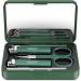 Nice Nail Clipper Set 5-in-1 Premium Grooming Set: Nail File Ear Pick Facial Hair Scissors and Mirror in Elegant Storage Box Manicure Set Nail Clippers Pedicure Kit Slant EDG Toenail Clipper - Buy Online on GoSupps.com