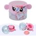 Pink Pill Crusher and Grinder Set - Professional Pill Pulverizer for Elderly, Children, Pets - 2 Pcs Tablet Crusher for Pills and Vitamins - Buy Online on GoSupps.com