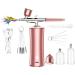 Wireless Set with Compressor Handheld Kit Auto Handheld Air Brush Guns Sets with 0.3mm Nozzle Portable Pink - Buy Online on GoSupps.com