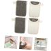 Baluue 8 Pcs Black Linen Soap Bag Exfoliating Mesh Sponge Soap Pocket Bar Soap Pouch Loofah Soap Bag Flax - Buy Online on GoSupps.com