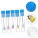 POPETPOP 10 pcs nail dust brush Nail Drill Machine Brush nylon brush for drill fingernail Manicure Pedicure Brush nail drill brush nail drill bits nail art brush grinding head Metal clean 7.5x1.2cmx2pcs Assorted Colorx2pcs - Buy Online on GoSupps.com