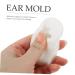 Baluue Silicone Ear Mold Cleaning Tools - Faux Piercing Jewelry Holder for Acupoint Learning - Buy Online on GoSupps.com