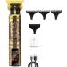 YOXIER Convenient Charging Hair Trimmer with Type-c Charger 1 Set Electric Digital Display Dragon Phoenix Long-lasting Battery Limited Bronze Coffee - Buy Online on GoSupps.com