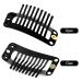30Pcs 32mm 9-Teeth Snap Clips for Hair Extensions - Mixed Colors - Buy Online on GoSupps.com