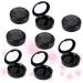 FOMIYES 24 Pcs Travel Cosmetic Containers Makeup Empty Plate Travel Eyeshadow Case Eye Shadow Dispenser Mini 3.8*3.8cmx3pcs Blackx3pcs - Buy Online on GoSupps.com