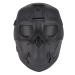 JOYASUS Tactical Mask Airsoft Paintball Gray Lens Skull Full Face Mask for Halloween Hunting CS Wargame