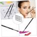 MAGICLULU Makeup Brush 10 pcs Thin Makeup Oblique Wands Supplies Flat Creative Eyeliner Eye Cosmetic Dual-use - Buy Online on GoSupps.com