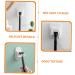Osaladi 20-Piece Hook Insert Razor Stand Holder - Sticky Wall Shaving Brush & Razor Hanger | Durable White ABS - Buy Online on GoSupps.com