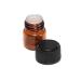 Simple-e 50pcs 1ml Amber Mini Glass Bottles - Essential Oil Vials with Glass Clean Cloth | Travel-Friendly Sample Storage - Buy Online on GoSupps.com