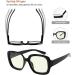Eyekepper 4-Pack Women's Reading Glasses +2.5 - Chic Blue Light Blocking Computer Glasses for Eye Protection - Buy Online on GoSupps.com