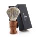 JAG Shaving Razor brush - great roof hair shaving brush - sustainable wooden razor brush - noble design wooden handle - perfect shaving brush - for your razor