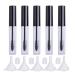 5pcs Eyelash Wands Terrarium Glass Containers Lash Disposable Mascara Empty Mascara Tube Plastic Mascara Tube Empty Tube Empty Eyelashes Bottle Eyelash Brush Tube