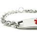 Personalized Blood Thinners Medical Bracelet | Pre-Engraved ID Card Included - Shop Now for International Shipping - Buy Online on GoSupps.com