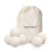 ECOAND Wool Dryer Balls, 6 Pack, Reusable and Organic for Baby Clothes and Laundry, Anti-Wrinkle, Anti-Static Drying Softener Captures Lint and Prevents Tangling, Energy-Saving (6 pcs)