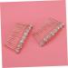 DOITOOL Comb Hair Clip Hair Pin Hair Barrettes Rhinestone Bobby Pins Accessories Alloy Bride - Buy Online on GoSupps.com