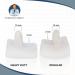 Dr. Frederick's Original Bunion Pad & Toe Spacer - 2-Piece Set for Pain Relief - Soft Gel Separators for Bunions & Tailor's Bunions - Heavy Duty - One Size Fits All - Buy Online on GoSupps.com