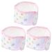 Adjustable 3Pcs Baby Belly Band | Cotton Umbilical Cord Design | Pink Baby Abdominal Binder - Buy Online on GoSupps.com