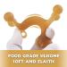 Buy BPA Free Silicone Baby Bite Toys - Dental Pacifiers for Teething Relief | Soothe Gums for 3+ Months - Tea Brown - Buy Online on GoSupps.com