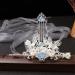 FRCOLOR 1 Set Chinese Hair Coronet Hanfu Headdress Hair Stick Hair Crown Set Traditional Classical Style Hair Pins Hair Jewelry for Women Girls Hair Accessories Silver - Buy Online on GoSupps.com