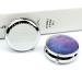 Portable 3-Compartment Pill Box - Soft Purple Travel Pill Organizer for Purses & Pockets - Buy Online on GoSupps.com
