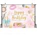 5ft Makeup Spa Glamour Cosmetics Theme Birthday Party Banner - Pink Beauty Make Up Women Girls Photography Background - Buy Online on GoSupps.com