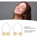 Facial Dimple Trainer Easy to Wear Muscle Exercise Alloy Piercing Dimple Maker for Daily Use for Cheeks (Champagne Gold) - Buy Online on GoSupps.com