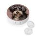 Contact Lens Case A Dog Portable Travel Contact Lens Box Contact Lens Storage Box