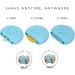 3 in 1 Women Shaver - Portable Hair Razor & Body Trimmer Tool (Blue) | International Shipping Available - Buy Online on GoSupps.com