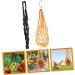 GRIRIW 2pcs String Feeding Supplies Black Hooks for Hanging Foraging Tool Chicken Hen Fruit Nylon - Buy Online on GoSupps.com