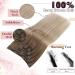 Easyouth 14 Inch Balayage Clip in Hair Extensions - Real Human Hair Brown to Blonde Ombre - 7Pcs Clip #8/60/18 - Buy Online on GoSupps.com