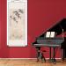 Japanese Blank Chinese Calligraphy Scroll Set - 4Pcs Decorative Wall Hangings in 4 Colors for DIY Art Projects - Buy Online on GoSupps.com