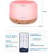 Sminiker 500ML Essential Oil Diffuser with Remote Control | Adjustable Mist Mode, Waterless Auto Shut-Off, 7 LED Light Colors | Home Diffusers - Buy Online on GoSupps.com