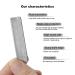 Bezall 50Pcs Stainless Steel Single Edge Razor Blades - Straight Razor Blade Refills for Facial Hair Trimming - Ideal for Women and Men - Buy Online on GoSupps.com