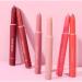 12 Colors Matte Lipstick Pen Set - Waterproof Lip Liner Crayon Long-lasting & Non-sticky with Built-in Sharpener - Buy Online on GoSupps.com
