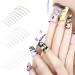 10Pcs Extra Long Beige Half Cover Artificial Fingernails Tips - Nail Art Design for Salon & DIY Manicure - Buy Online on GoSupps.com