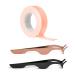 3-part eyelash tongs set 2 eyelash tendons and 1 eyelash tongue applicator for false eyelashes tweezers for removal tool for false eyelashes