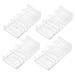 FRCOLOR 12 Pcs Eye Shadow Storage Box Cleaning for Household Use Acrylic Organizer Cosmetic Rack