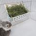 PINVNBY Hay Feeder Less Wasted Hay Rack Manger - Ideal for Rabbit Chinchilla Guinea Pig Plastic Food Bowl Use for Grass & Food - Buy Online on GoSupps.com