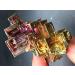 100-110g Bismuth Rainbow Bright Crystal geode Each Weight Element Bi Stones