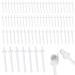 100 Pieces Nose Wax Sticks Disposable Nose Hair Removal Sticks Men Nose Waxing Applicators Kit for Nostril Cleaning