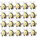 COHEALI 40 Pcs Mini Scrapbook Miniature Bumble Bees Resin Crafts Accessories Lades Child Round Noodles As Shownx2pcs Size 1x2pcs - Buy Online on GoSupps.com